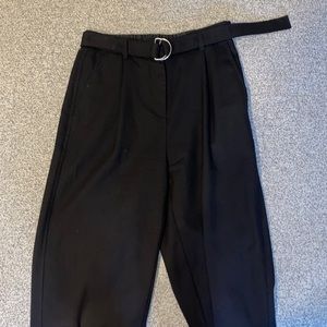 JCrew D-Ring Cropped Flannel Pant